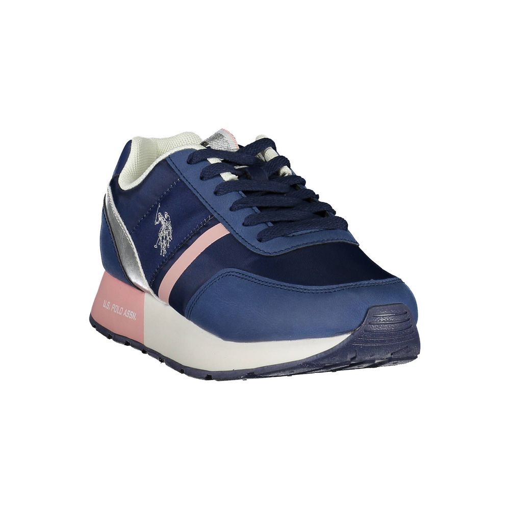 US POLO ASSN. Blauer Nylon-Sneaker