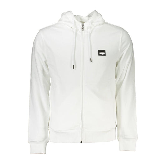 Weißer Baumwollpullover von Cavalli Class