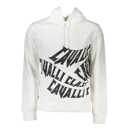 Weißer Baumwollpullover von Cavalli Class