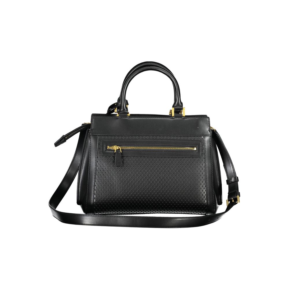 Guess Jeans – Schwarze Polyethylen-Handtasche