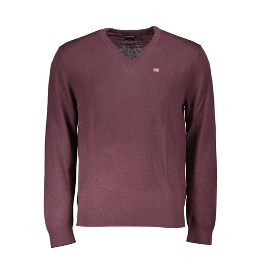 Napapijri Roter Wollpullover