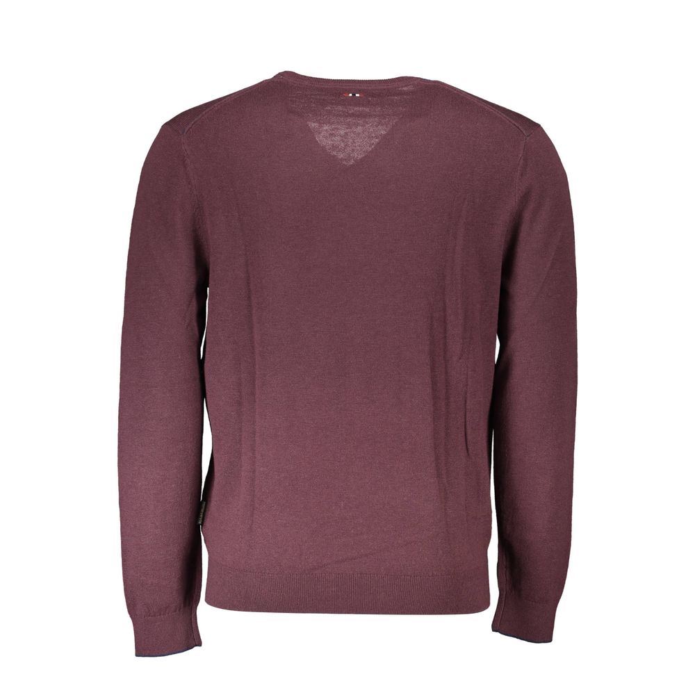 Napapijri Roter Wollpullover