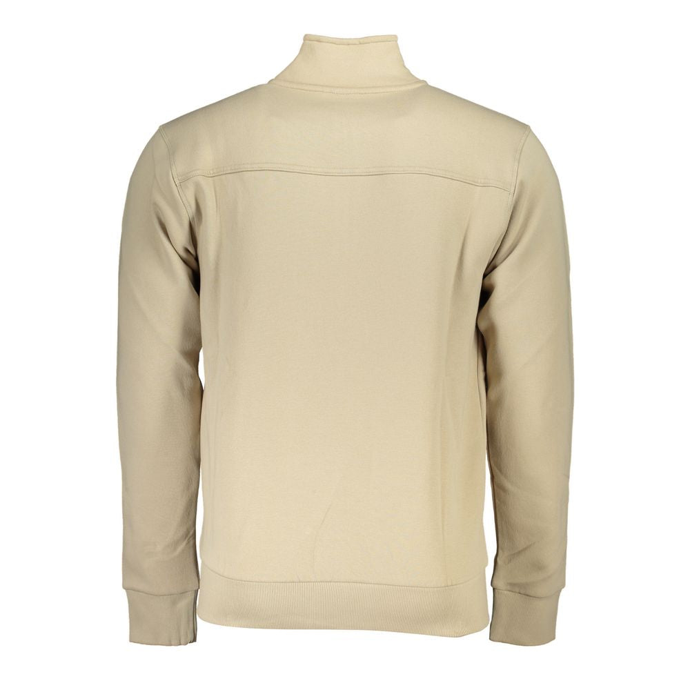 US Grand Polo Beige Cotton Sweater