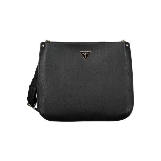 Guess Jeans – Schwarze Polyethylen-Handtasche