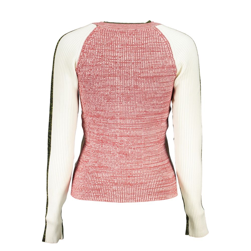 Desigual Weißer Polyesterpullover