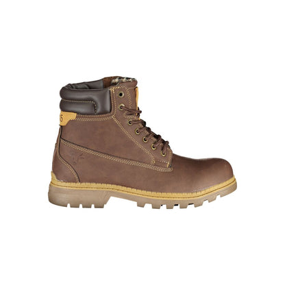 Carrera Brauner Polyesterstiefel