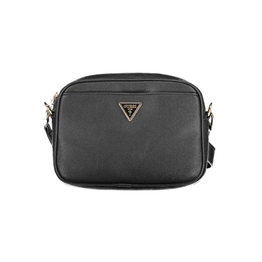 Guess Jeans – Schwarze Polyethylen-Handtasche