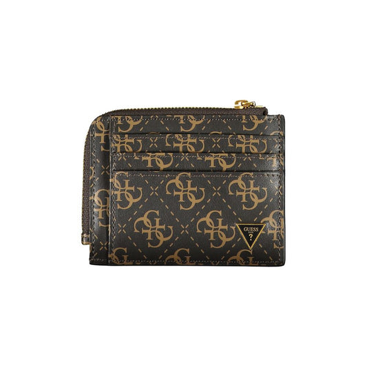 Guess Jeans – Braune Lederbrieftasche
