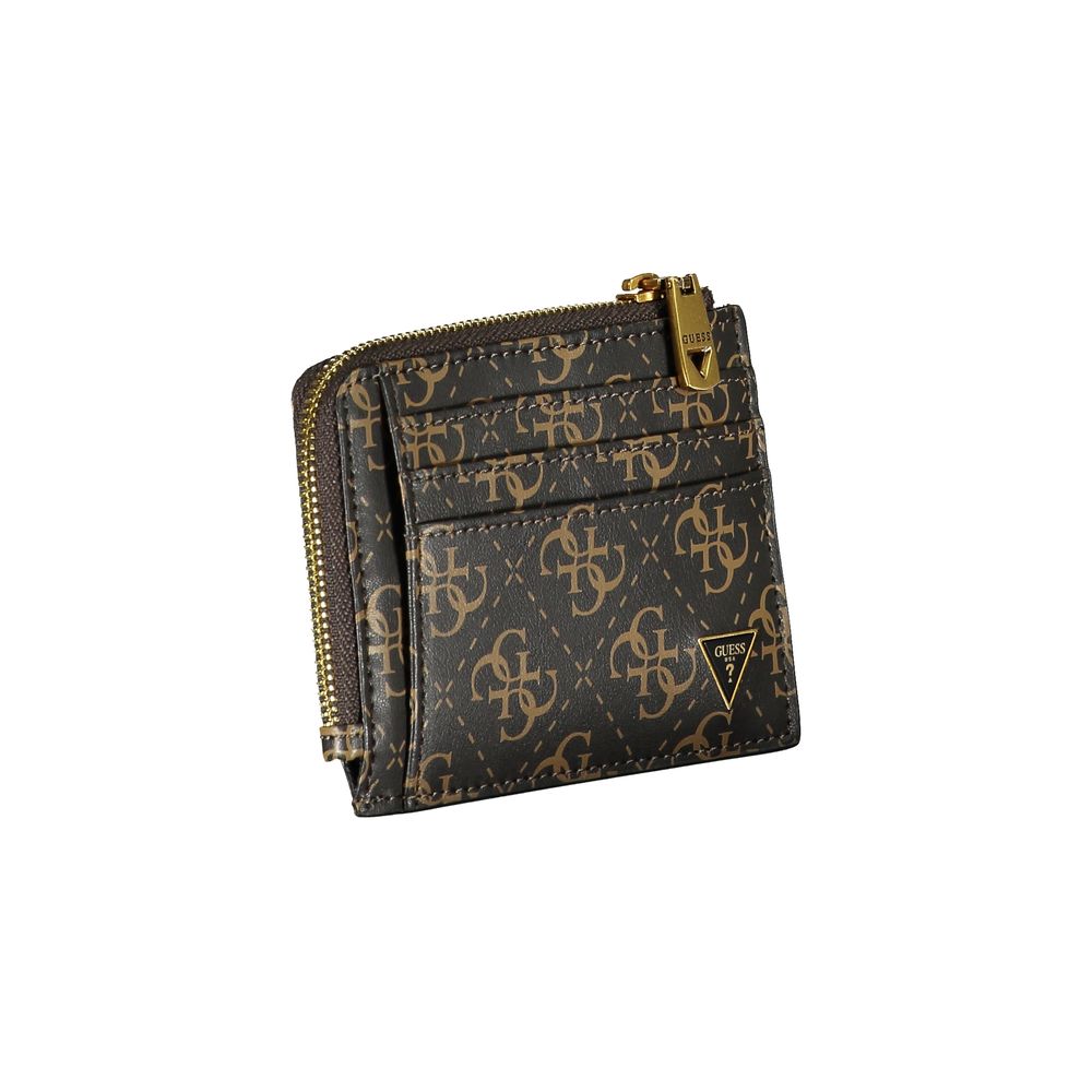Guess Jeans – Braune Lederbrieftasche