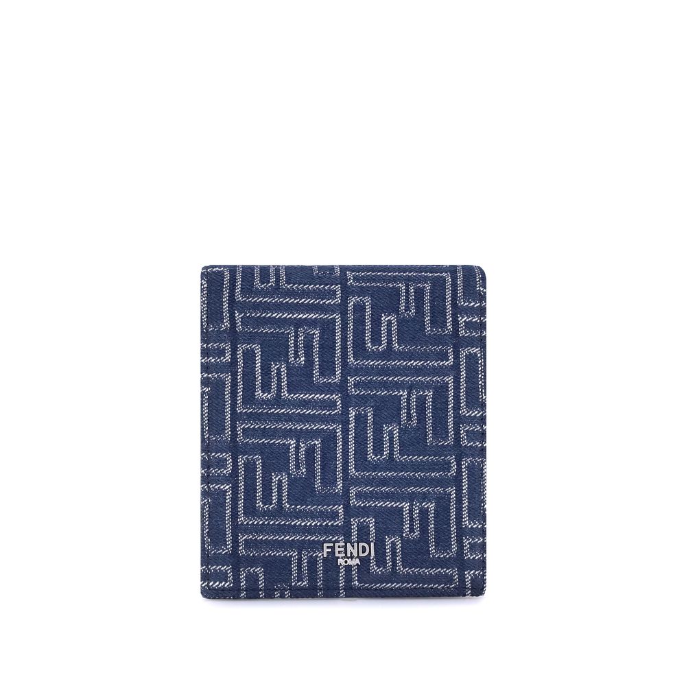 Fendi Denim-Geldbörse