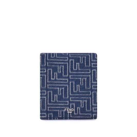 Fendi Denim-Geldbörse