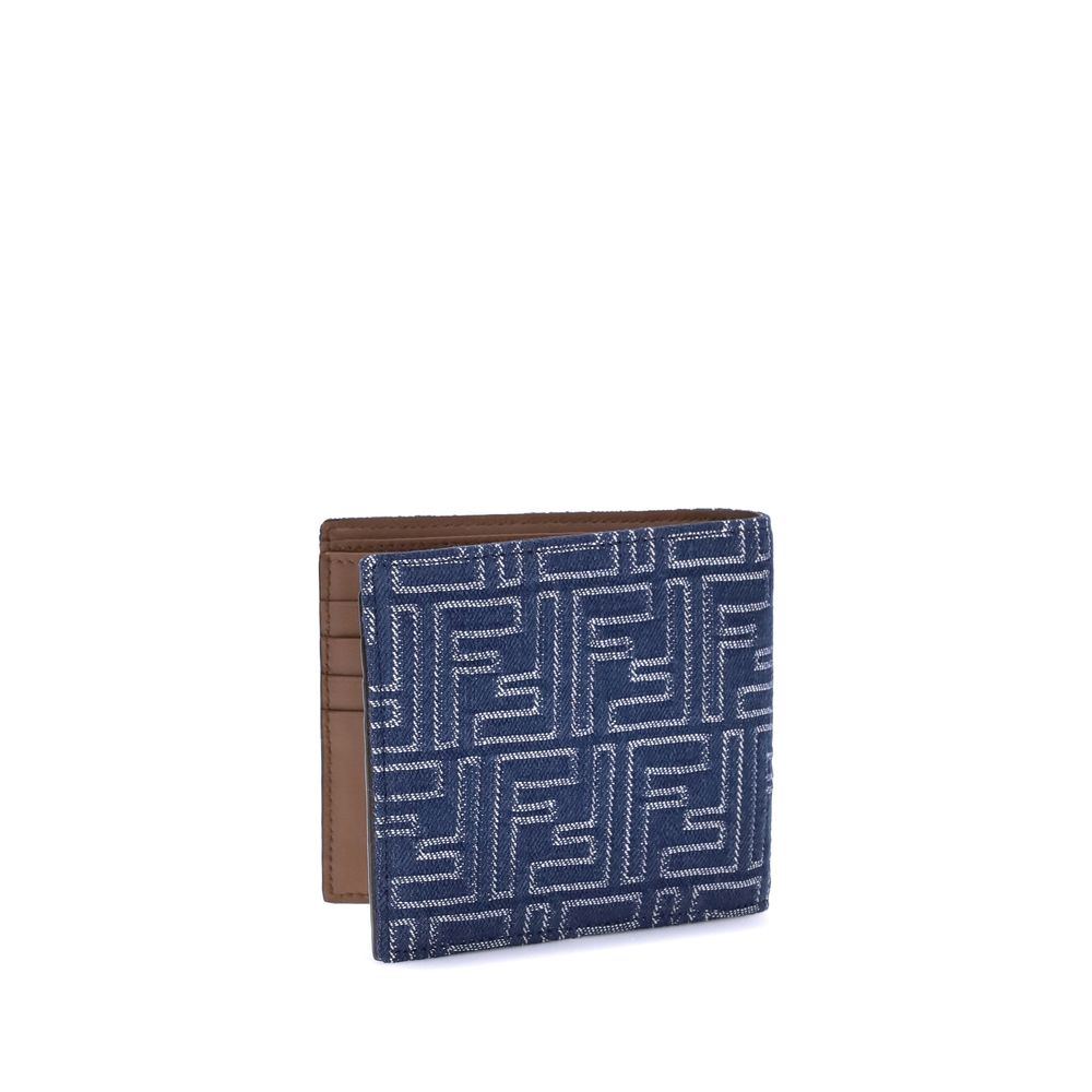 Fendi Denim-Geldbörse