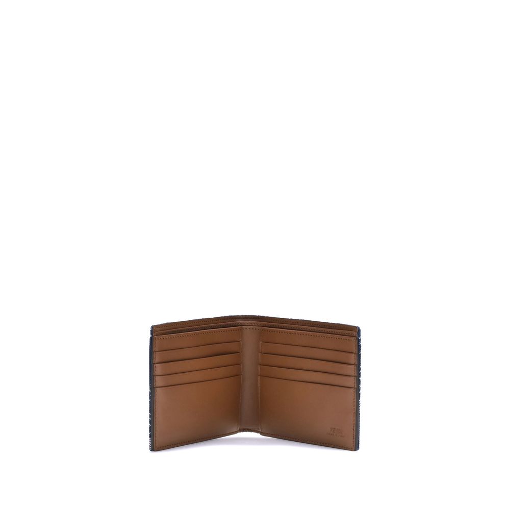 Fendi Denim-Geldbörse