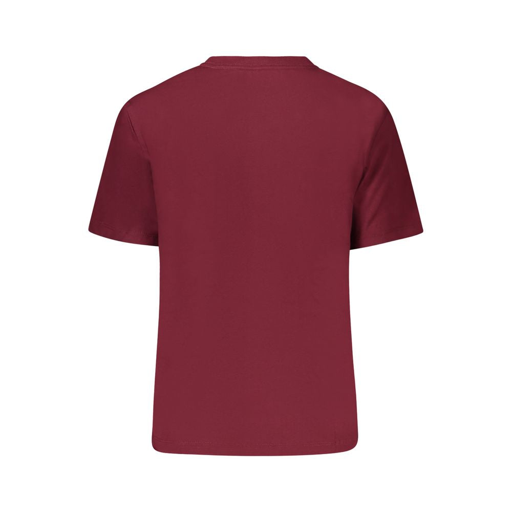 Calvin Klein – Rote Baumwolloberteile und T-Shirts