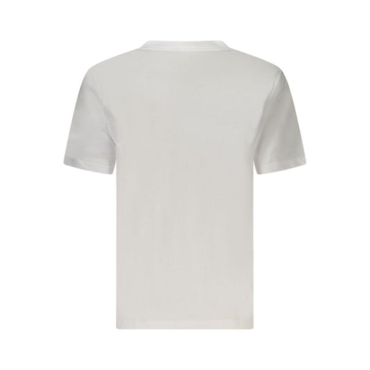 Calvin Klein – Weiße Baumwolloberteile und T-Shirts