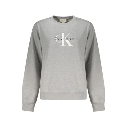 Calvin Klein Grauer Baumwollpullover
