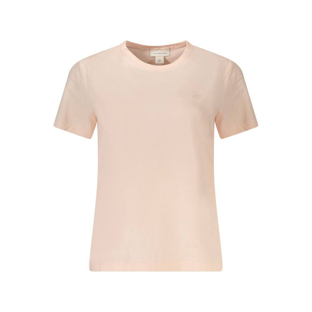 Calvin Klein – Rosafarbene Baumwolloberteile und T-Shirts
