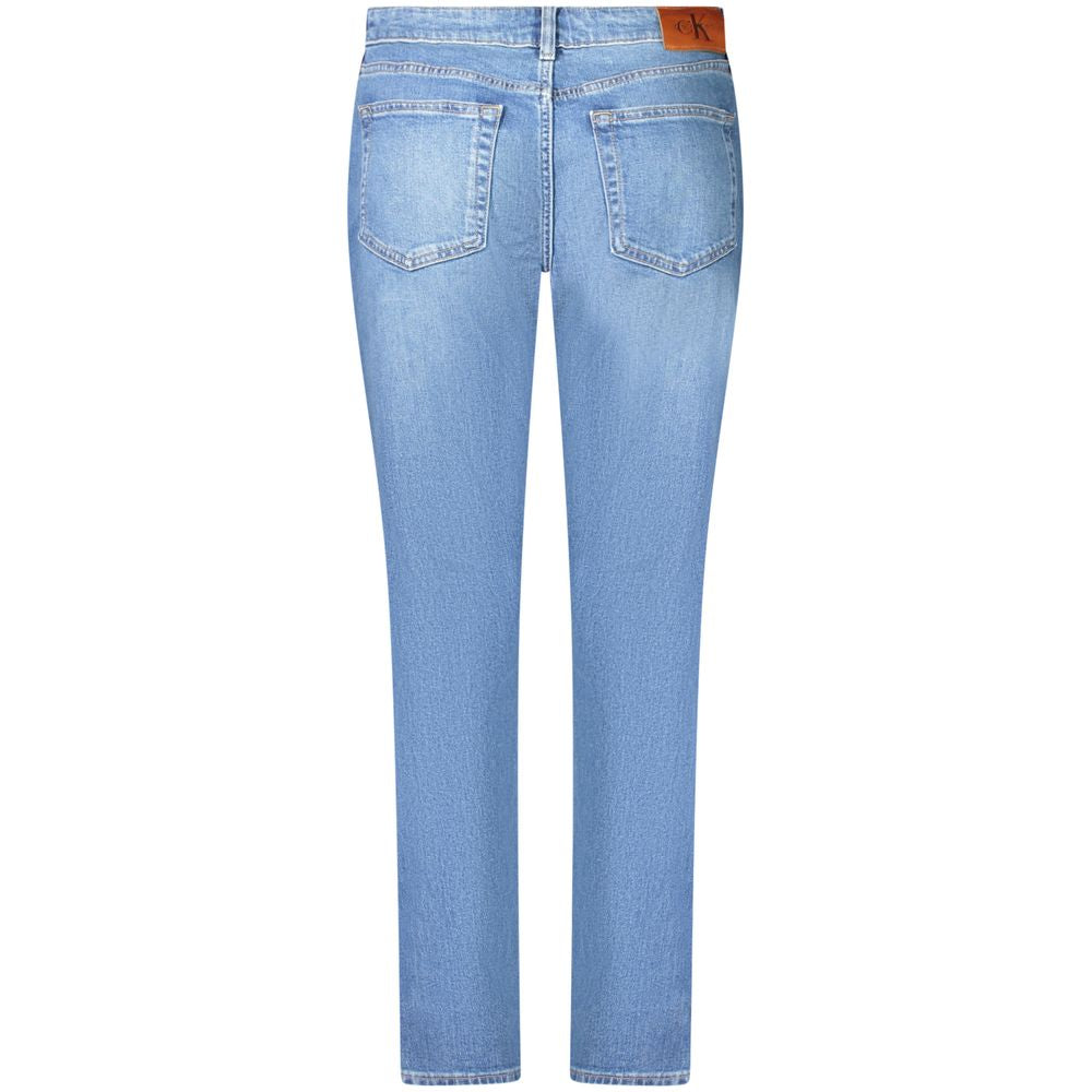 Calvin Klein Jeans und Hose aus Baumwolle, Blau