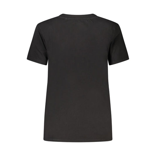 Guess Jeans – Schwarze Baumwolloberteile und T-Shirts