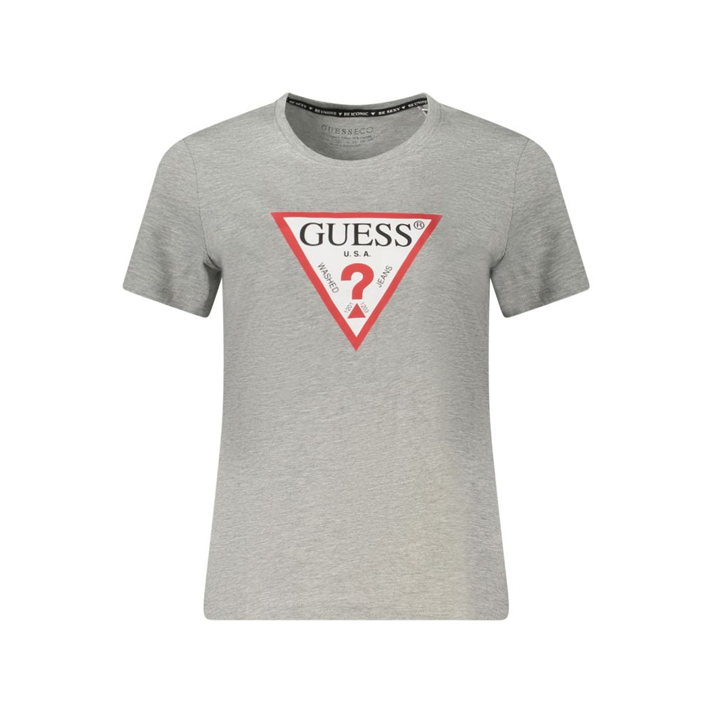 Guess Jeans Graue Baumwolloberteile und T-Shirts
