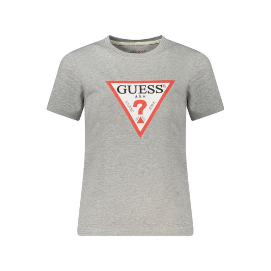 Guess Jeans Graue Baumwolloberteile und T-Shirts