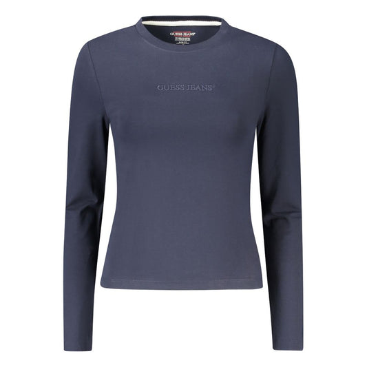 Guess Jeans Blaue Baumwolloberteile und T-Shirts