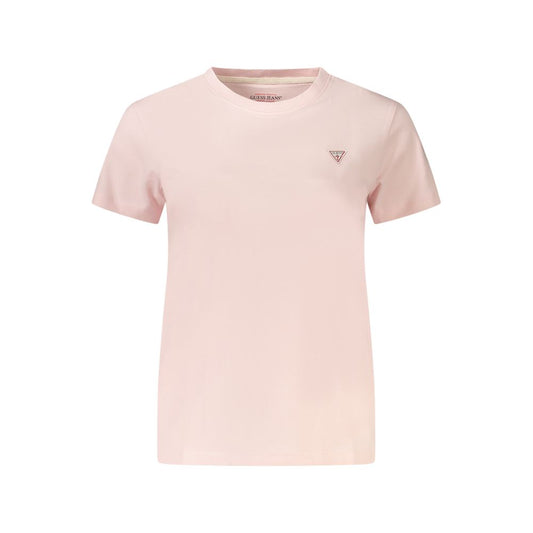 Guess Jeans Rosa Baumwolloberteile und T-Shirts