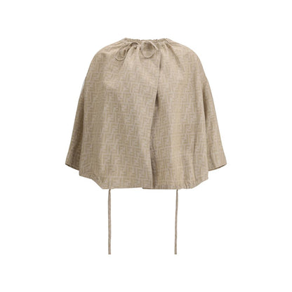 Fendi Oversize-Chambray-Jacke