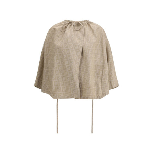 Fendi Oversize-Chambray-Jacke