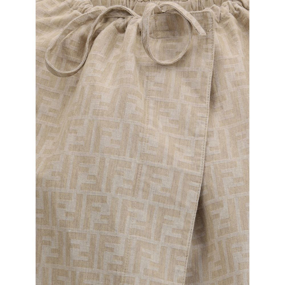 Fendi Oversize-Chambray-Jacke
