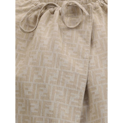 Fendi Oversize-Chambray-Jacke