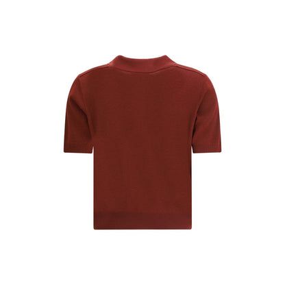 Burberry Poloshirt aus Wolle