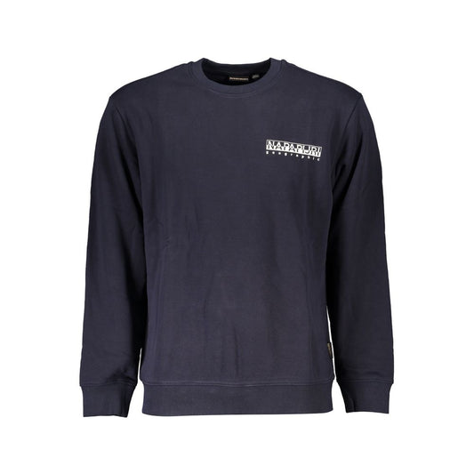 Blauer Baumwollpullover von Napapijri