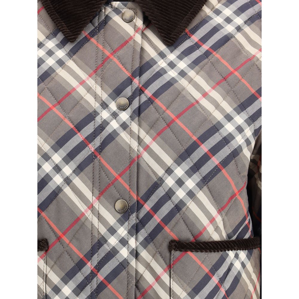 Burberry – Karierte Wattierte Jacke