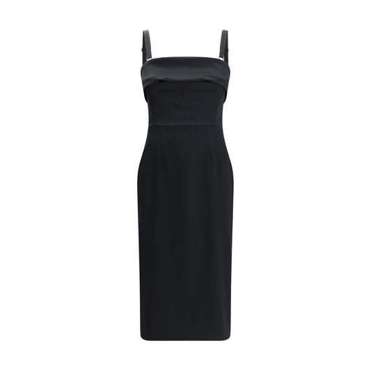Dolce &amp; Gabbana Satin-Midikleid