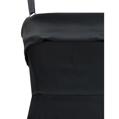 Dolce &amp; Gabbana Satin-Midikleid
