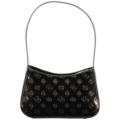 Guess Jeans Schwarze Polyethylen-Damenhandtasche