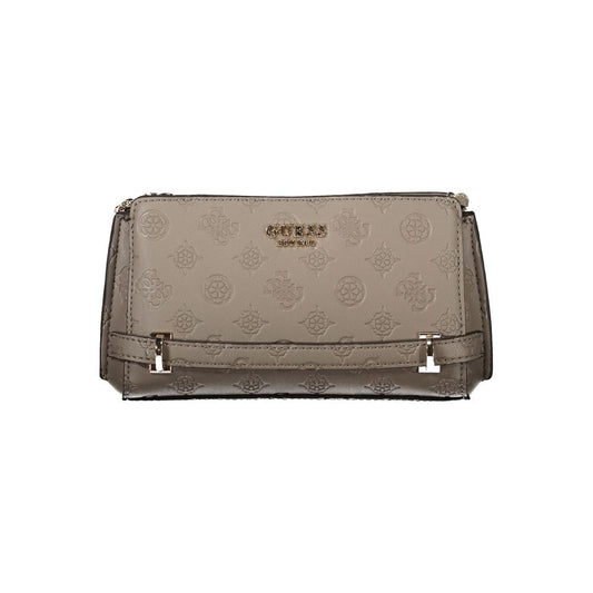 Guess Jeans Braune Polyethylen Damen Handtasche
