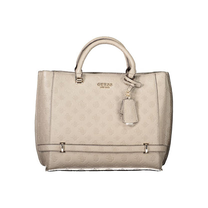 Guess Jeans Braune Polyethylen Damen Handtasche