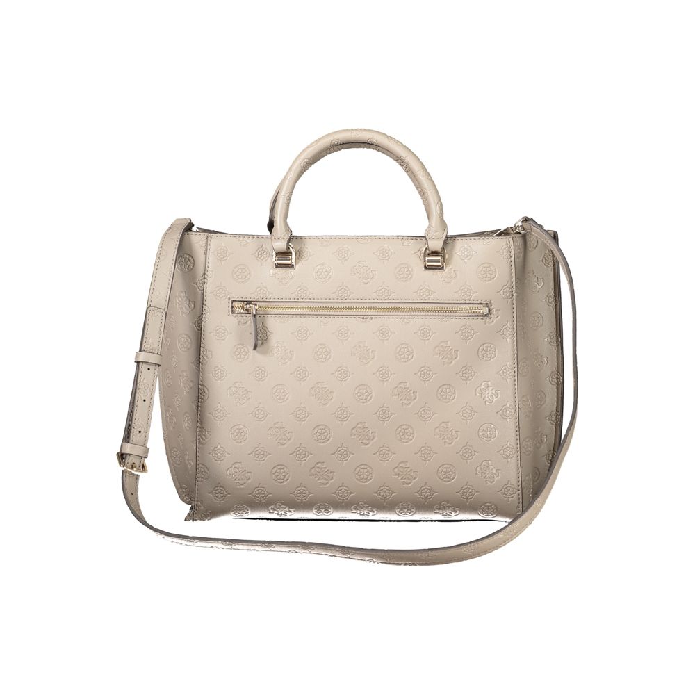 Guess Jeans Braune Polyethylen Damen Handtasche