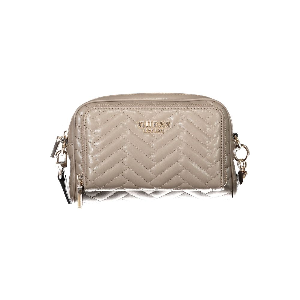 Guess Jeans Braune Polyethylen Damen Handtasche