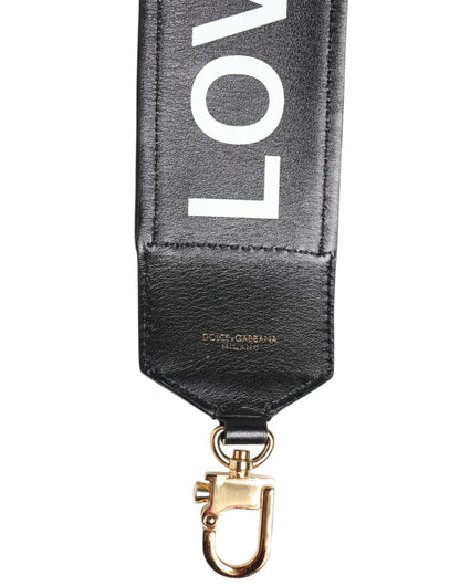 Dolce &amp; Gabbana – Wendetasche mit Schultergurt und Leopardenmuster in Schwarz
