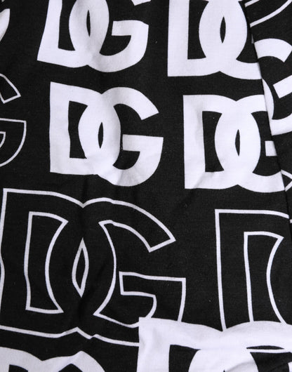 Dolce &amp; Gabbana – Schwarze Boxershorts aus Baumwolle mit Logo in regulärer Passform für Herren