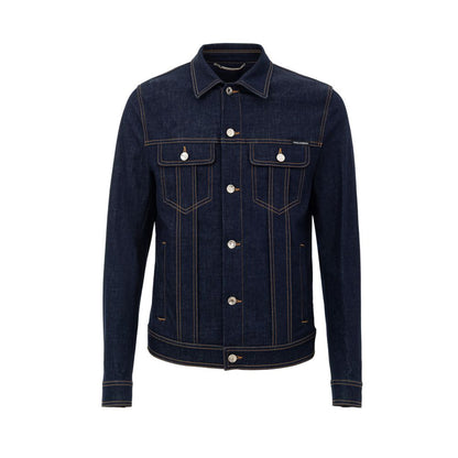 Blaue Baumwoll-Jeansjacke von Dolce &amp; Gabbana