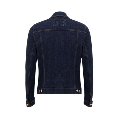 Blaue Baumwoll-Jeansjacke von Dolce &amp; Gabbana