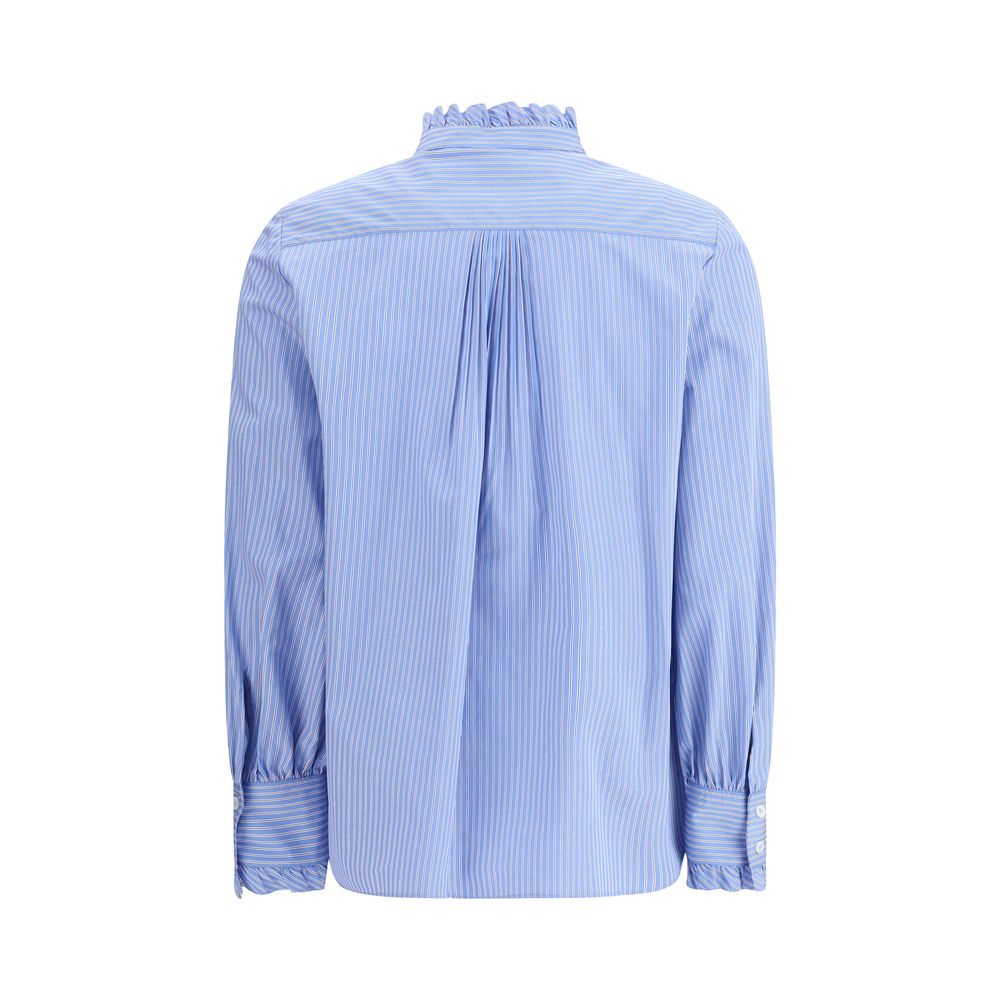 Valentino gestreiftes Hemd