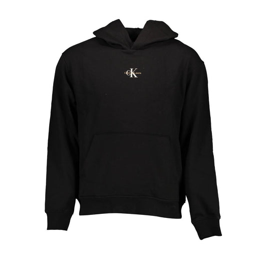 Calvin Klein – Schwarzer Baumwollpullover