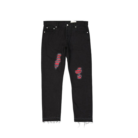 Jeans aus Baumwolldenim von Alexander McQueen