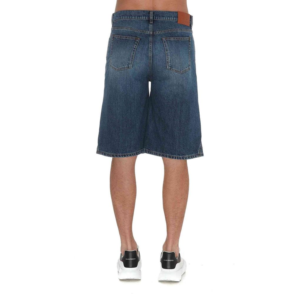 Alexander McQueen Jeansshorts