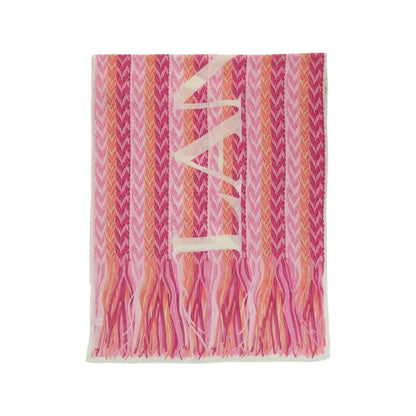 Schal mit Chevron-Logomuster von Lanvin